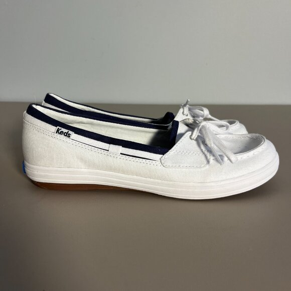 Women's Keds Ortholite Comfort Boat Shoes Size 7 M white - Picture 7 of 7
